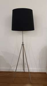 Black floor lamps - single or pair