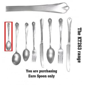 Fed Set Of 12 X Kun-Tai Euro Spoon(Model Kt263-8) Cutlery