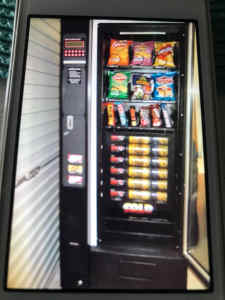 Combination Drink and Snack Vending Machine