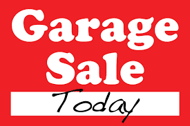 Garage Sale Today at Elizbeth