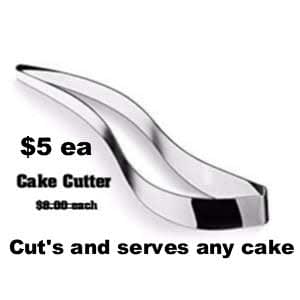 Stainless steel Cake Slicer