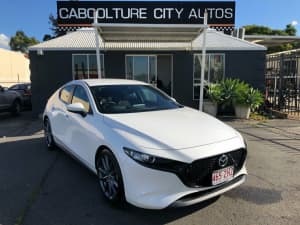 2019 Mazda 3 BP G20 Evolve White 6 Speed Automatic Hatchback