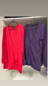 Long Sleeved Tops Relaxed Fit - Long in Length (Past Hips) x 2