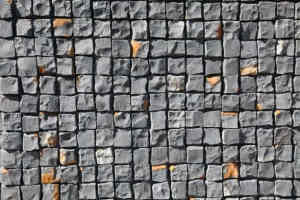 Bluestone cobblestones, natural split finish, 100x100x40mm PER M2