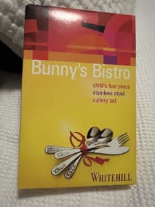 Bunny’s Bistro childrens’s cutlery set