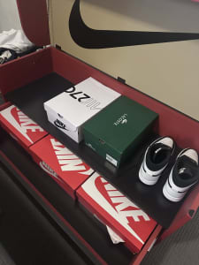 Shoe box storage