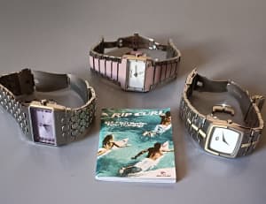 Ladies Ripcurl stainless steel watches 