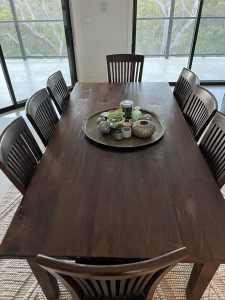 Freedom 8 seater dining table