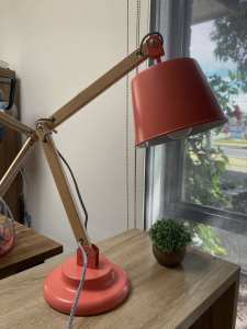 Designer retro lamps - amazing condition - pair (x2)