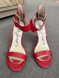 Betts red heels size 7