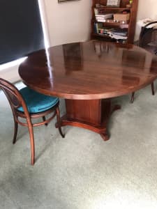Dining Table, Walnut, Six-Seater