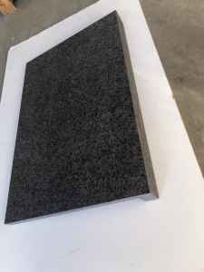 Raven Black flamed granite Drop Edge 600x400x20/40mm