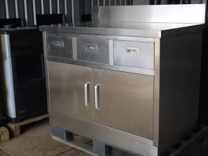 STAINLESS STEEL COMMERCIAL/ DOMESTIC KITCHEN CABINET (Doors & Drawers)