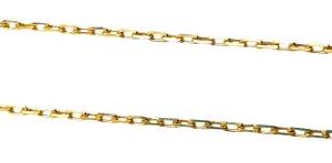 18ct Yellow Gold 45cm Fine Cable Link Chain - 2.24grams *250818
