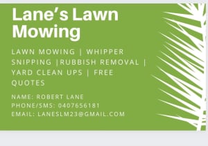 Lane’s Lawn Mowing