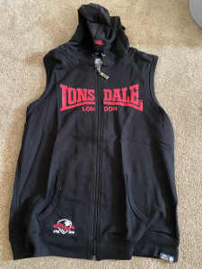 Lonsdale Women’s Size 14 Vest Hoodie - Brand New no Tag 