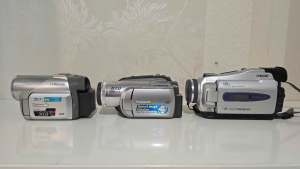 SONY and Panasonic mini DV Digital Handycam Video Cameras