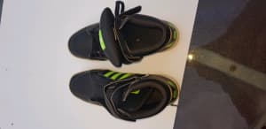 Adidas sneakers black and green