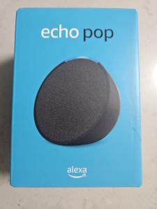 Alexa Echo Pop Bluetooth Smart Speaker Grey