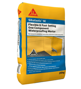Sikalastic-1K Flexible & Fast Setting One Component Waterproof Mortar