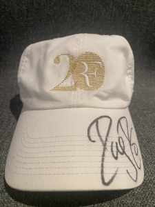 Roger Federer hand signed cap