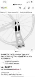 Bike hand stand
