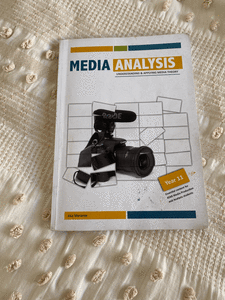 Year 11 ATAR Media Analysis text book