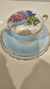 Aynsley Vintage Teacup, Saucer & Plate Set
