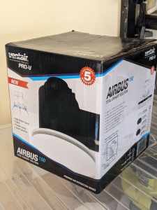 White exhaust fan, airbus 150 new in box