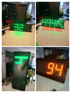 LED 4 Digit counter, Clock , Temperature or parking assist