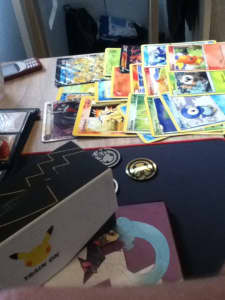 YOUR OFFER! collection of 25th aniversary pokemon cards GOOD CONDITION