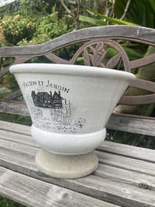 Large Vintage Decorative stoneware/ceramic vase