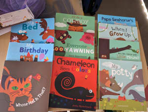 Brand New Calvis Toddler books 