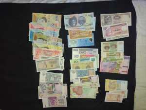 Banknote Lot 9 Turkey to Zimbabwe