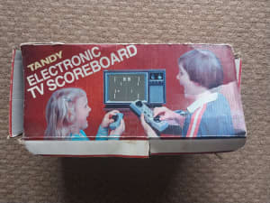Tandy Electronic TV Scoreboard (Vintage Game Set)
