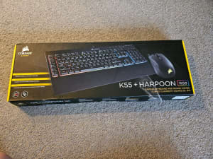 Corsair K55 HARPOON RGB Keyboard and Mouse