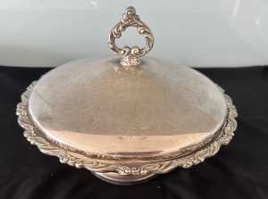 Vintage silver plate table piece