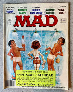 Vintage MAD magazine ~ October 1978 ~ issue #202 comics
