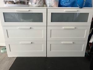 Chest of Drawers, IKEA Brimnes Three Drawer - 3 to Sell