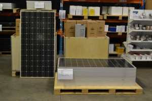 USED 190w Mono Solar Panel