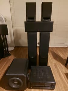 Yamaha rxv2090 and 5 speakers