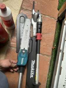 Makita Cordless Brushless Multi Function Power Head with Attachments