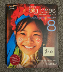 Oxford Big Ideas Year 8 in excellent condition