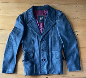 ‘Vico’ men’s suede leather jacket (Sz 36)