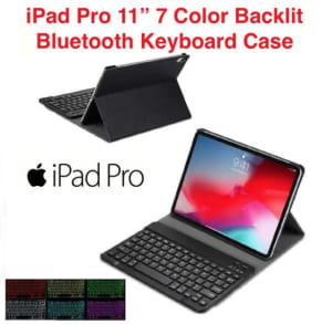 CLEARANCE! iPad Pro 11******2020 7 Color Backlit Bluetooth Keyboard