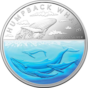 Humpback Whale and Emperor Penguin - 4 Coin Low Mintage Set - Sat 2nd