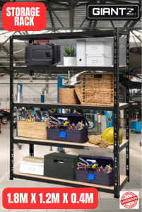 Warehouse Shelving Rack 1.8M x 1.2m Adjustable Beams - Limited Stock
