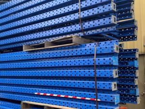 Used Acrow Pallet Racking Frame 6m Tall x 840mm Deep