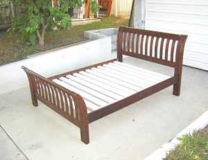 Timber Queen Bed Frame