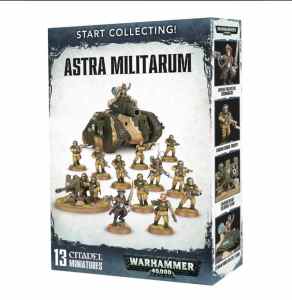 Start Collecting Astra Militarum New in Box NEGOTIABLE Warhammer 40K